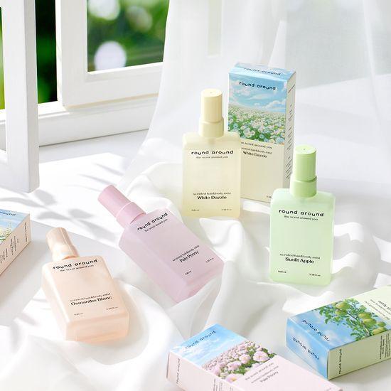 ROUND A'ROUND Scented Hair & Body Mist 100ml