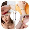 Metal Jewelry Helper Alligator Clip Bracelet Pliers Fastening and Hooking Bracelet Tool  Necklace