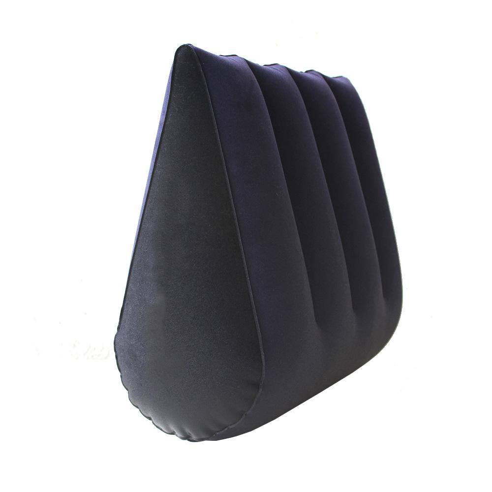 Soft Inflatable Portable Multifunction Magic Triangle Pillow Love Position Cushion Enjoy Relaxing for Couple Multiple Poses