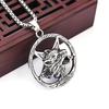 Retro Norse Mythology Double Raven Tree Of Life Pendant Necklace For Men Personality Charm Hip Hop Cool Casual Jewelry Gift
