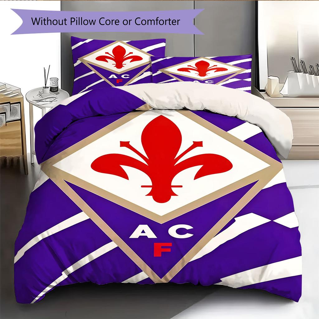 ACF Fiorentina Bedding Quilt Set Quilt Cover Pillowcase Home Decoration Birthday Gift (1 * Duvet Cover + 2 * Pillowcase, Without Core)