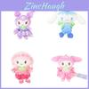 Kuromi Fairy Plush Bag Charm With Extra Soft Short Plush And Pp Cotton Filling**
