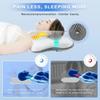 Ergonomic pillow, neck support, cervical pillow Orthopedic memory foam pillow, comfortable sleep, contour bed pillow
