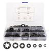 280pcs Assortment Kit Internal Tooth Lock Washer Push On Speed Clip Fastener  Mechanical Fastening