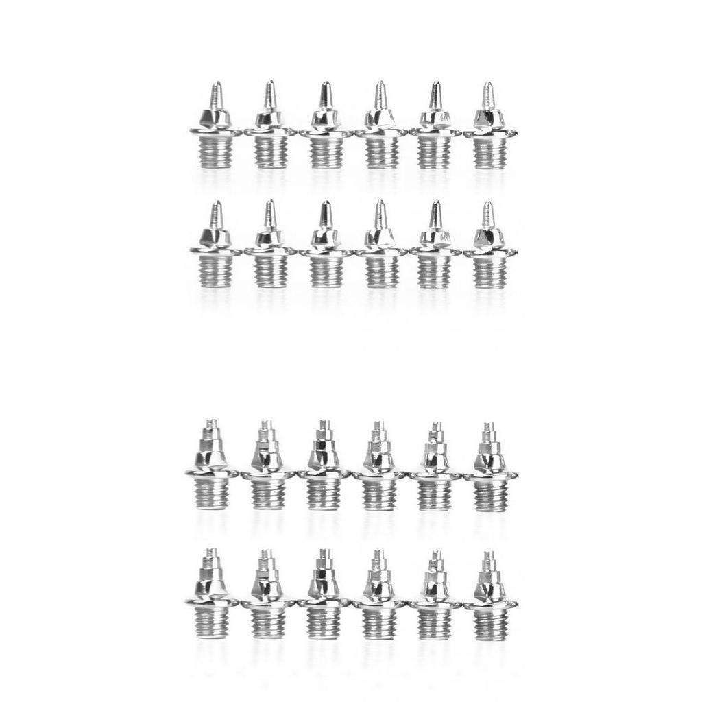 24Pcs Replacement Track Shoes Spikes Rivet for Sports Running Trainers 8MM