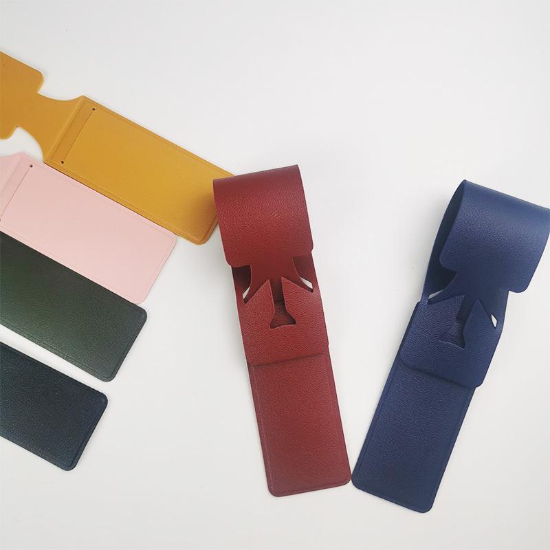 Hollow-out Aircraft Leather Luggage Tag Long Strip Hot-pressed Transparent Diaphragm Boarding Pass Pu Leather Luggage Tag