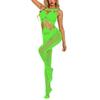 Women Lace Hollow Out Fishnet Bodystocking Full Body Mesh Lingerie One Piece Stretchy Fit Hosiery
