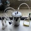 Compact 2L Stainless Steel Goat Milk Extractor for Home Use - Easy Operation