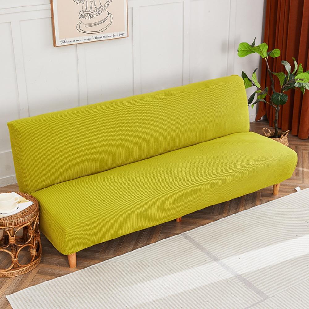 Thick Full Cover Sofa Slipcover Stretch Universal Sofa Protector Easy No Armrest Fabric Couch Cover