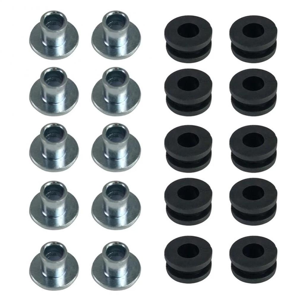 Assortment Fastener Fairing Bolt Motorcycle Rubber Grommets M6 Grommets Pressure Relief Cushion