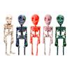 Bewegliche Magnetische Skelettfigur Für Kühlschrank Auto Büro Flexible Gelenke Detailliert Halloween Party Dekoration Zubehör