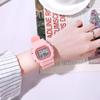 Fashion Sports Electronic Watch Waterproof Digital Clock New Small Block Electronic Watch