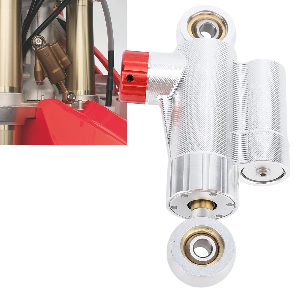 Motorcycle Steering Damper Stabilizer CNC Aluminum Alloy Safe Control Enhanced Stability for Motorbikes