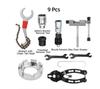 Mountain Bike Repair Tool Kit: Chain Breaker & Flywheel/Bottom Bracket Removal Tools