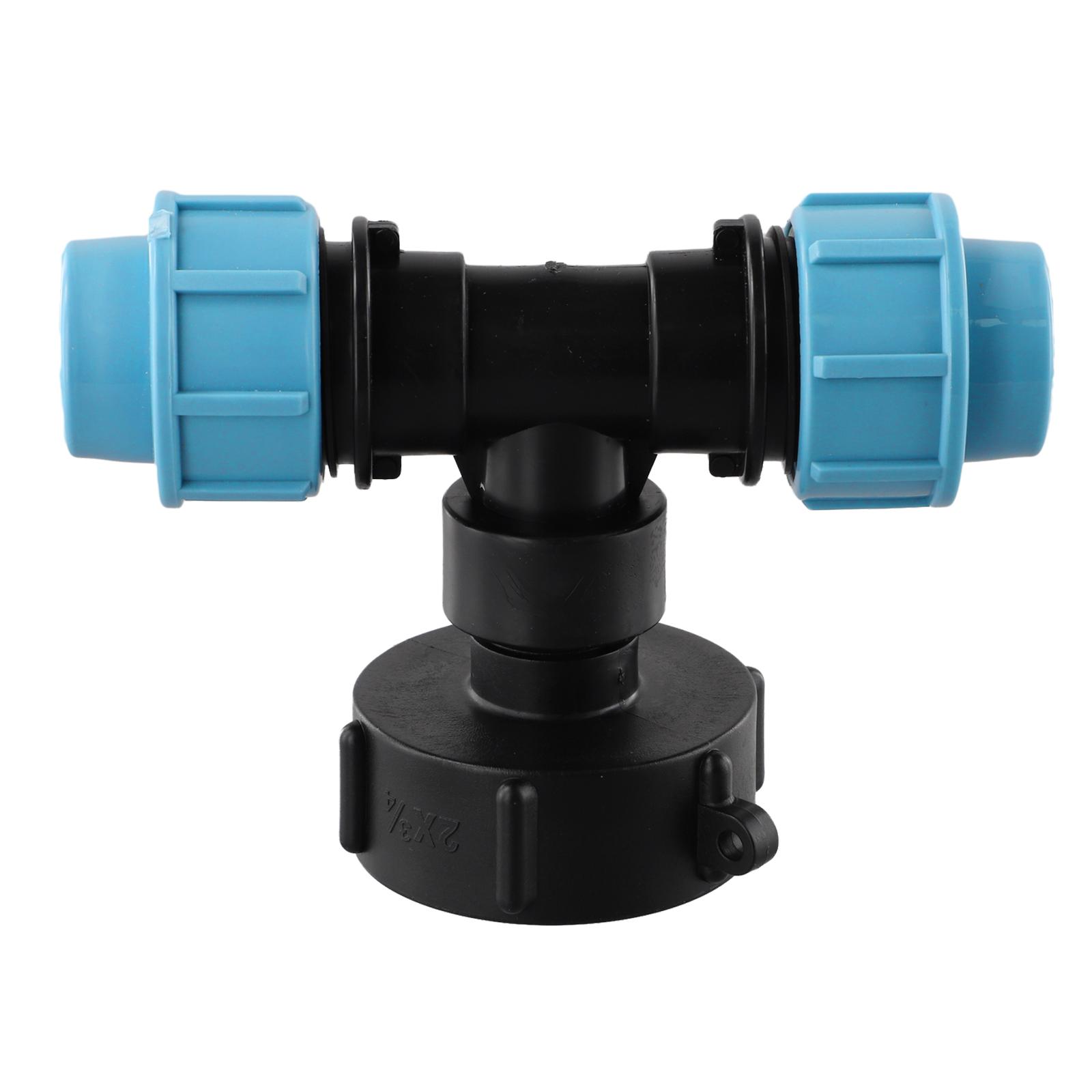 

Садовая грубая резьба, легкая установка, фитинги из полиэтилена мм Tee outlet 25mm