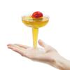 Disposable 130ml Square Plastic Pudding Cups For Dessert Shop Party Transparent Dessert Bowls For Ice Cream Jelly Mousse Cake Takeaway Containers