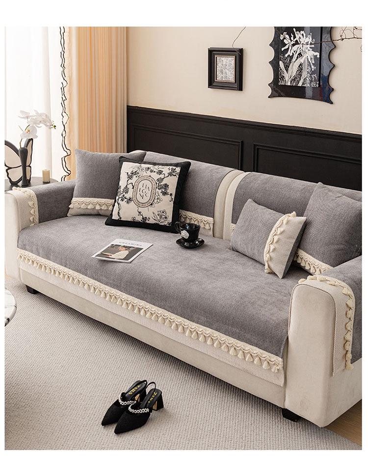 2025 Universal, High-End, Non-Slip Sofa Cushion – Washable, Non-Pilling, All-Season Cover