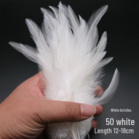 White Feathers for DIY Handmade Clothing & Jewelry Accessories