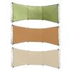 Cort Paravant pentru Camping în Aer Liber Paravan Vânt Textură Pânză Oxford Potrivit pentru Drumeții și Picnicuri 250x70cm