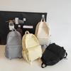 Schoolbag New Large-capacity Casual Schoolbag Japanese Fashion Solid Color Simple Travel Primary School Students Junior High School Students Backpack