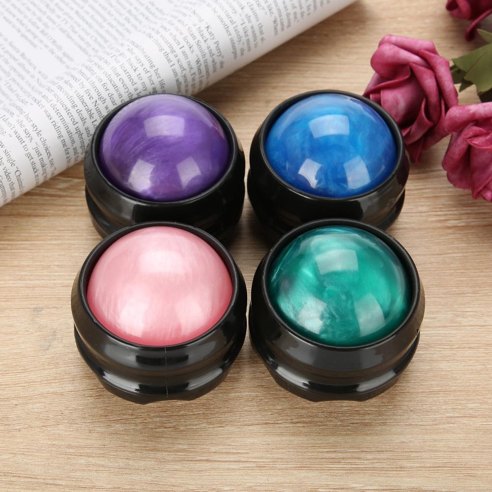 4 Farben Massage-Rollerball-Massagegerät Körpertherapie Fuß Hüfte Entspanner Stressabbau