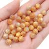 Perles en Résine 8mm/10mm/12mm Ciel Étoilé Coloré Perles Espacement Rondes Libres Pour Collier Bracelet Boucle d'Oreille Porte-clés Fabrication de Bijoux DIY Accessoires