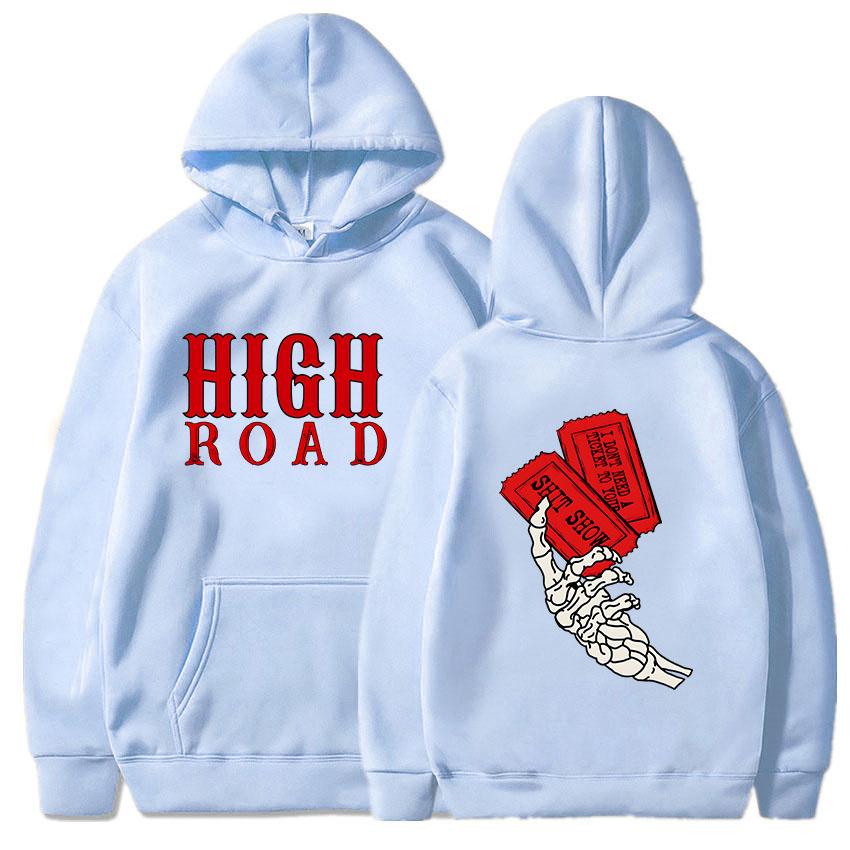 Koe Wetzel Damn Near Normal Tour Hoodies High Road Graphic Printing Sweatshirts Sudaderas Con Capucha Streetwear Hip Hop Clothes