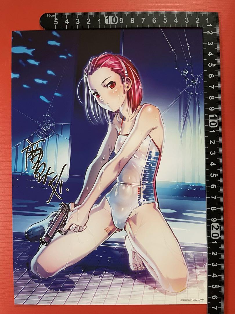 

[USED] Hiroe Rei Art Book Bonus: Illustration Card Large Size 25 x 17.5cm R332