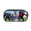 Fun Pen Box Bag Skibidi Toilet for Student Big Capacity School Supplies Zipper Cartoon Anime Pencilcases