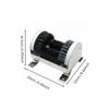 Golf Shoe Cleaner Wear-Resistant Nylon Bristles Sole Stable Base