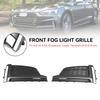 2PCS Front Bumper Fog Light Grille Cover Trim 8W6807682FRU6 8W6807681FRU6 Fit A5 S-Line S5 2018-2019