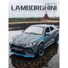 1/32 Lamborghini Bison Urus SUV Alloy Scale Car Model Diecast Metal Miniature Car Model Sound and Light Collection Children Toy Vehicles Gifts