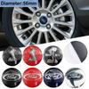 56MM Car Decals Wheel Rims Center Hub Stickers for H32 Mondeo Focus 2 3 Kuga Fusion Shelby ST RS Fiesta Explorer Edge Ecosport