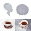 Head Lare Beauty Rollin Tray Molds for Epoxy Resin Afro Female Silione Resin Mold Resin astin DIY Home Deor r