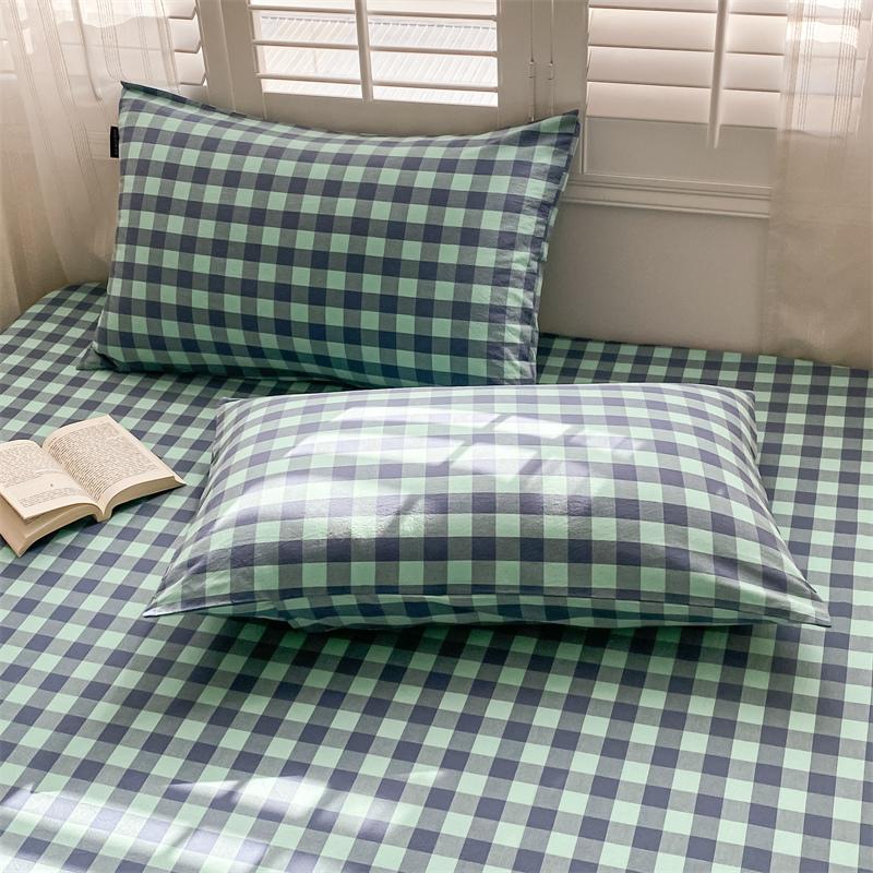 Stripe Style Pillow Case 100% Cotton Pillow Cover 2pcs Pillowsham Home Bed Pillowcase 48x74cm Pillowslip Fundas De Cojines