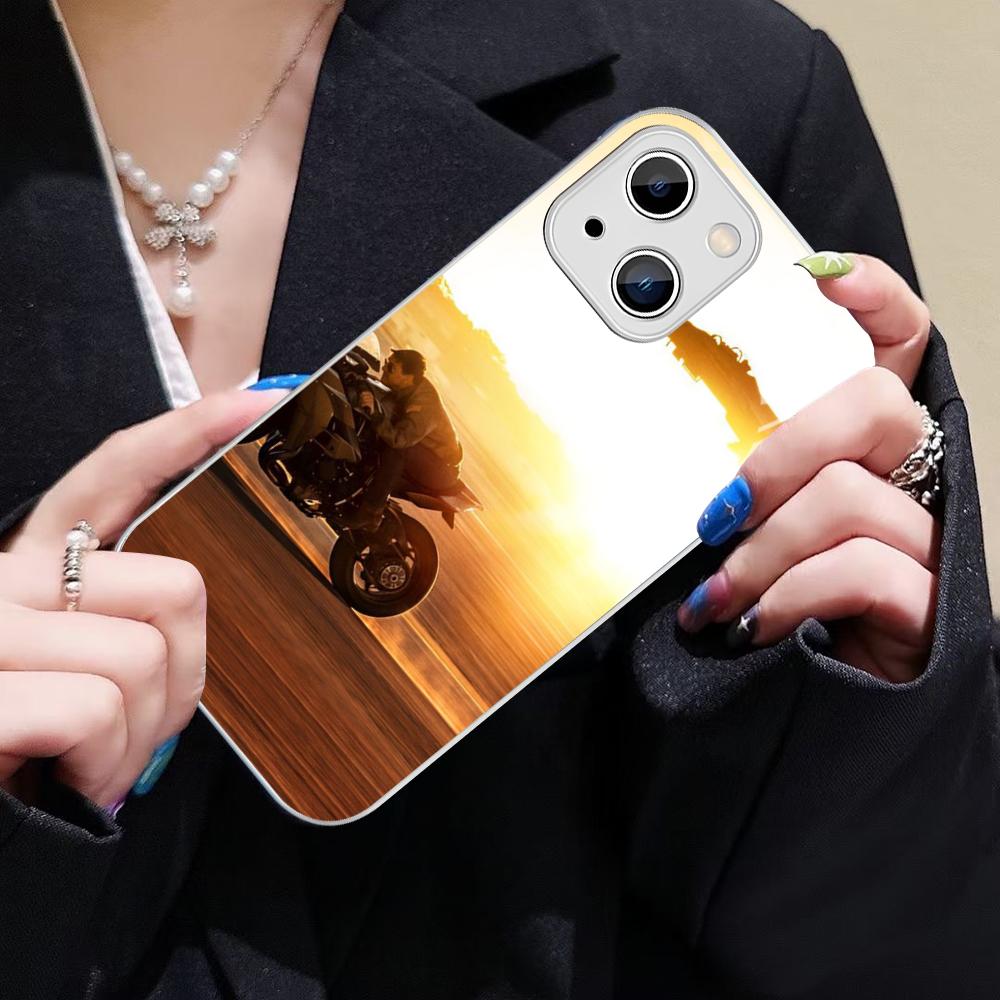 Movie Top Gun Maverick Phone Case For IPhone 14 13 12 Mini 11 Pro XS Max X XR 14 Plus Tempered Glass Cover