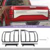 Rear Taillight Lamp Cover Trim Metal Decoration Protective Cover Fit For Ford F150 2015-2020 Exterior Accessories