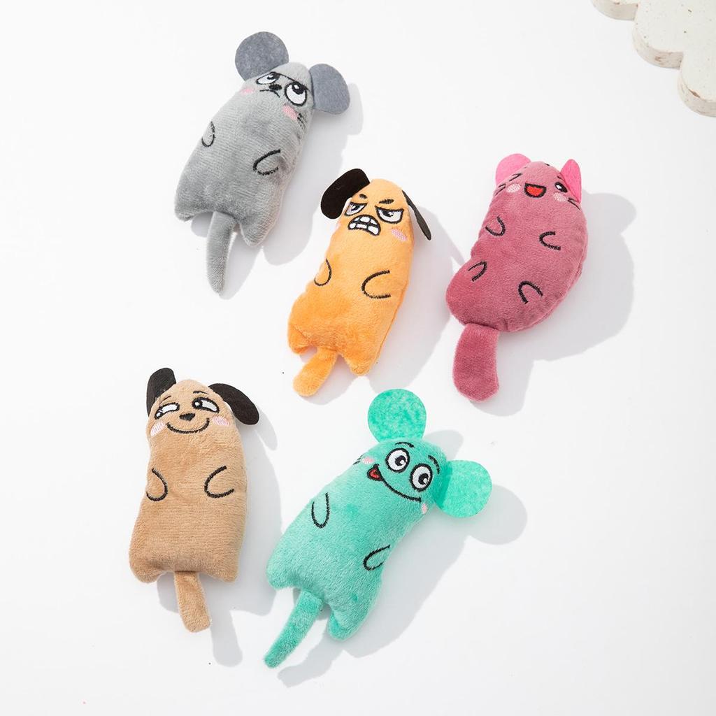 Catnip Emoji Plush Toy for Cats - Boredom Relief & Energy Burner