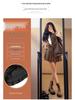 Women's High Waist Dark Gray Wool Plaid Pleated Skirt - Slimming Spring/Autumn 2026 Collection, JK Short Skirt