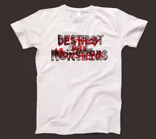 Destroy All Monsters T Shirt 579 Music Rock Band Niagara Sci-fi Film Godzilla
