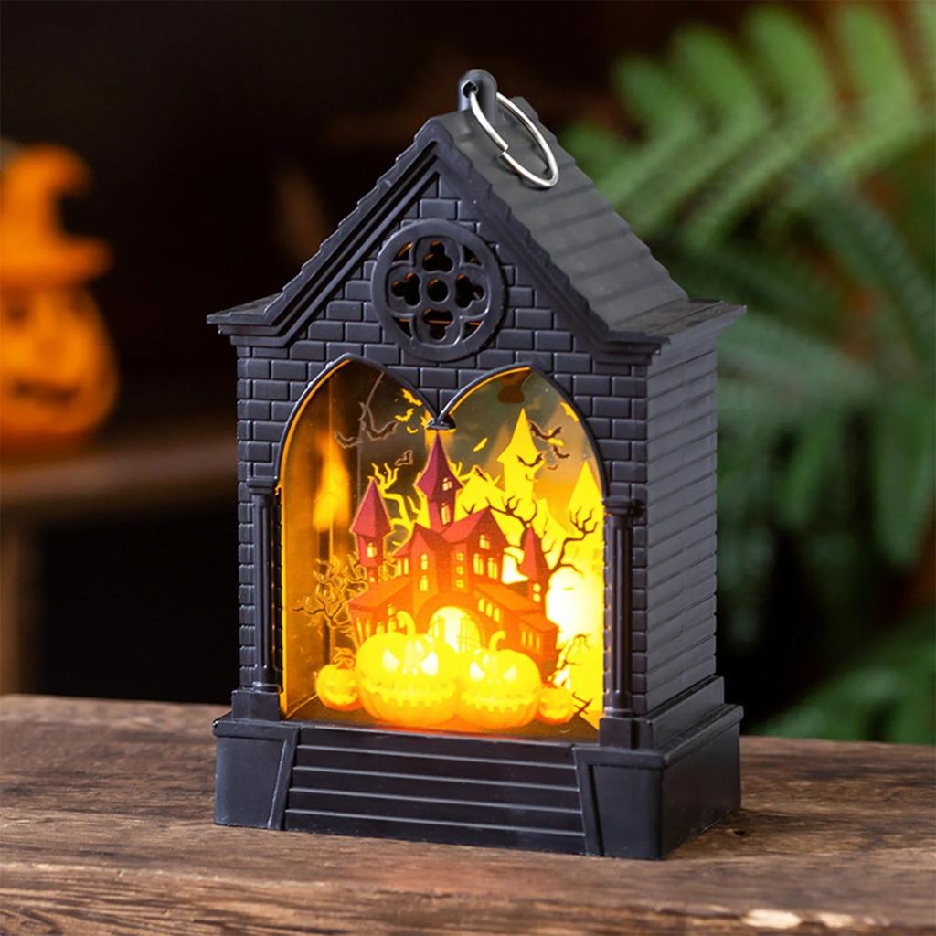 15.1 Inch Halloween Lights With Light Music Flash Ball, Battery Powered Powered Flash Light For Horror Halloween Party Home Table Decoration