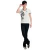 Korean style Trendy Casual Denim Flared Pants Men's Stretch Micro-Flared Pants