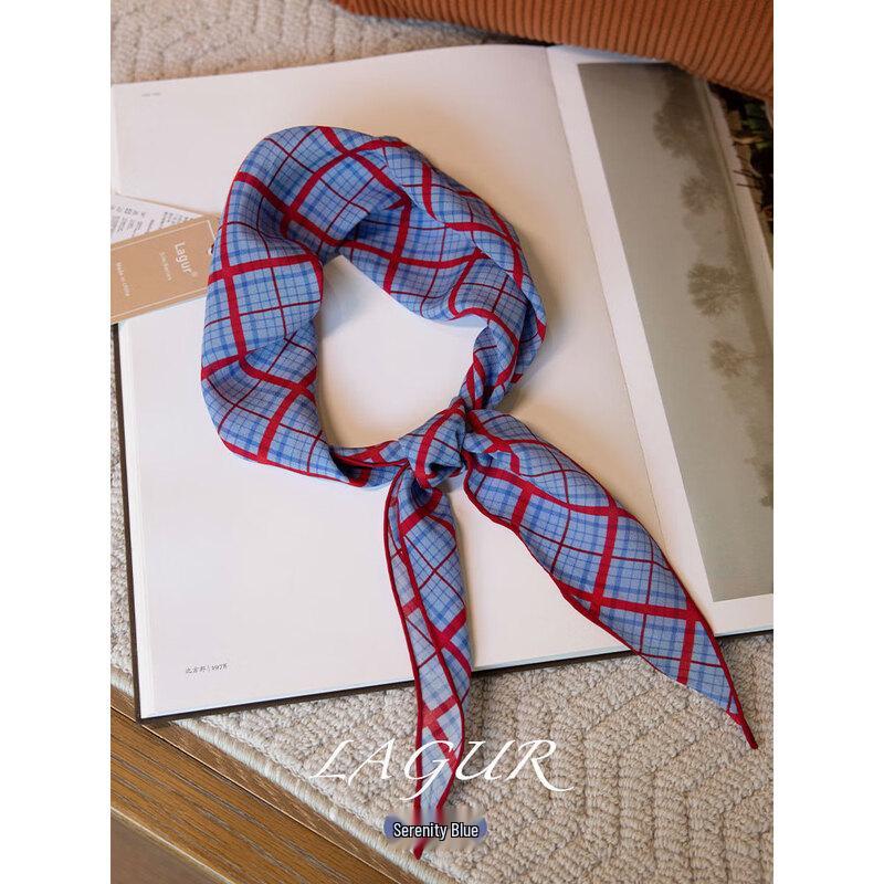 

Lagur 100% Mulberry Silk Versatile Scarf
