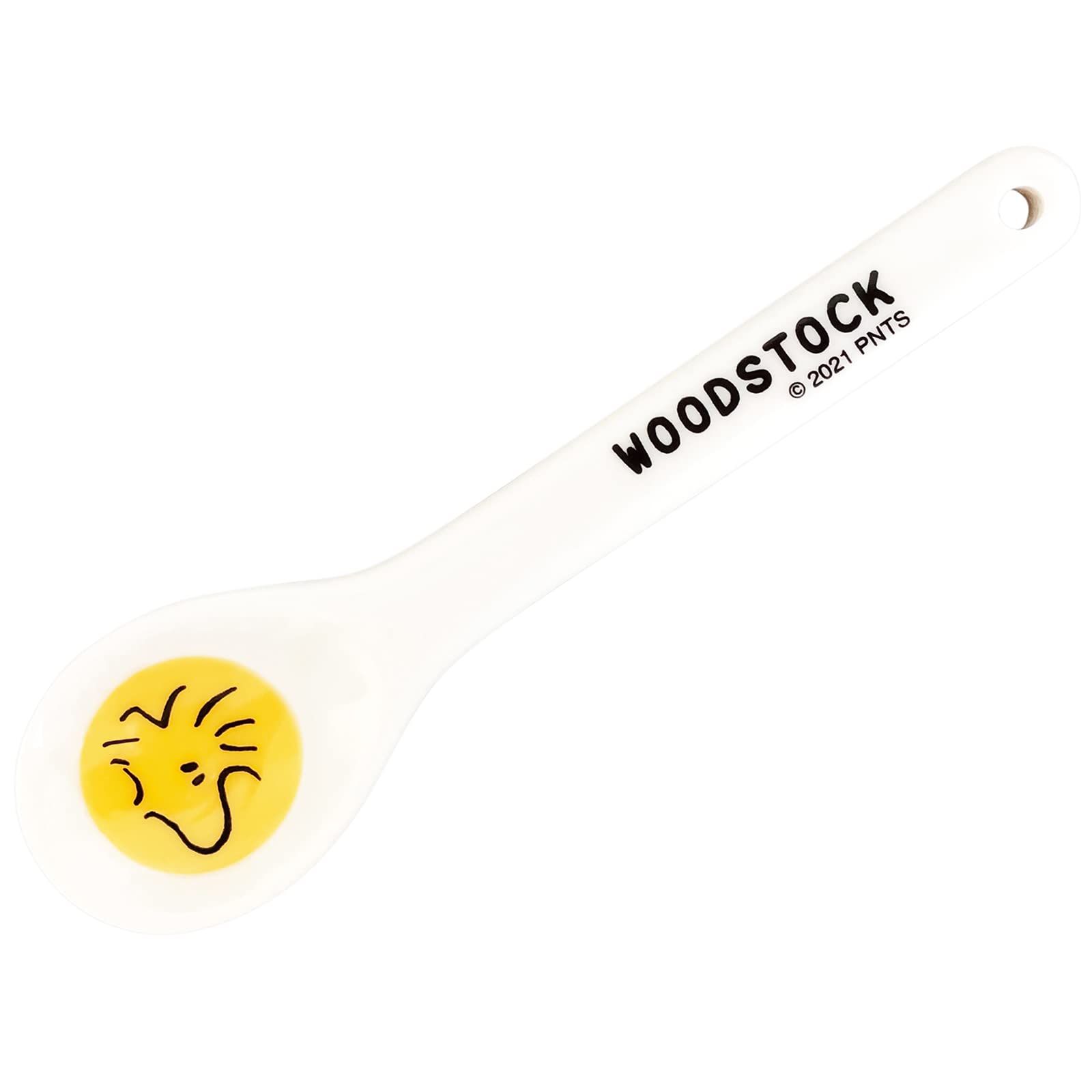 

PEANUTS Woodstock 13cm Face Made in 615629 Spoon, Ceramic, Long, Up, Japan,