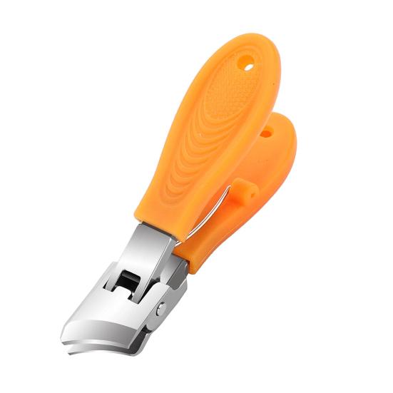 1/2Pcs Stainless Steel Nail Clipper Large Opening Anti-Splash Slanted Heavy Duty Portable Men Women Thick Toenail Fingernail Cutter Manicure Grooming