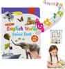 First English Words Sound Book, My First English Sound Toy,470+ Words, 21 Themes, Speak and Spell, Fun Word Game for Educational Language