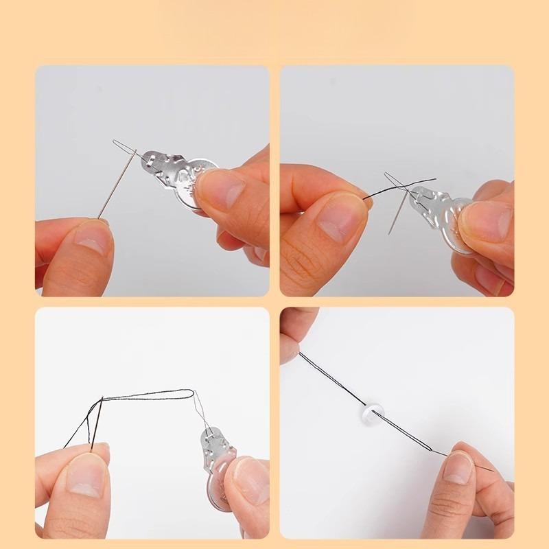 Mini Sewing Kit - Convenient Household Small Sewing Box with Multiple Functions - Sewing Tool Set in The Shape of A Heart
