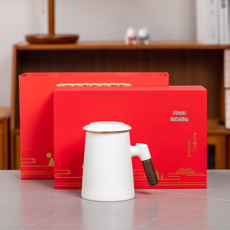 Ceramic Tea Filter Mug with Gift Box