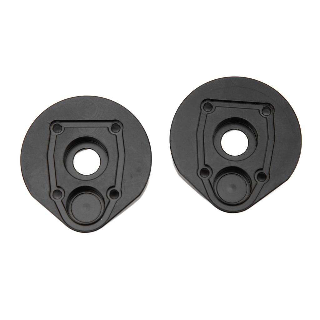 2Pcs Outer Portal Covers Black Antiwear Rustproof High Accuracy Portal Covers Weights for SCX10 III Capra 1/10 Crawler