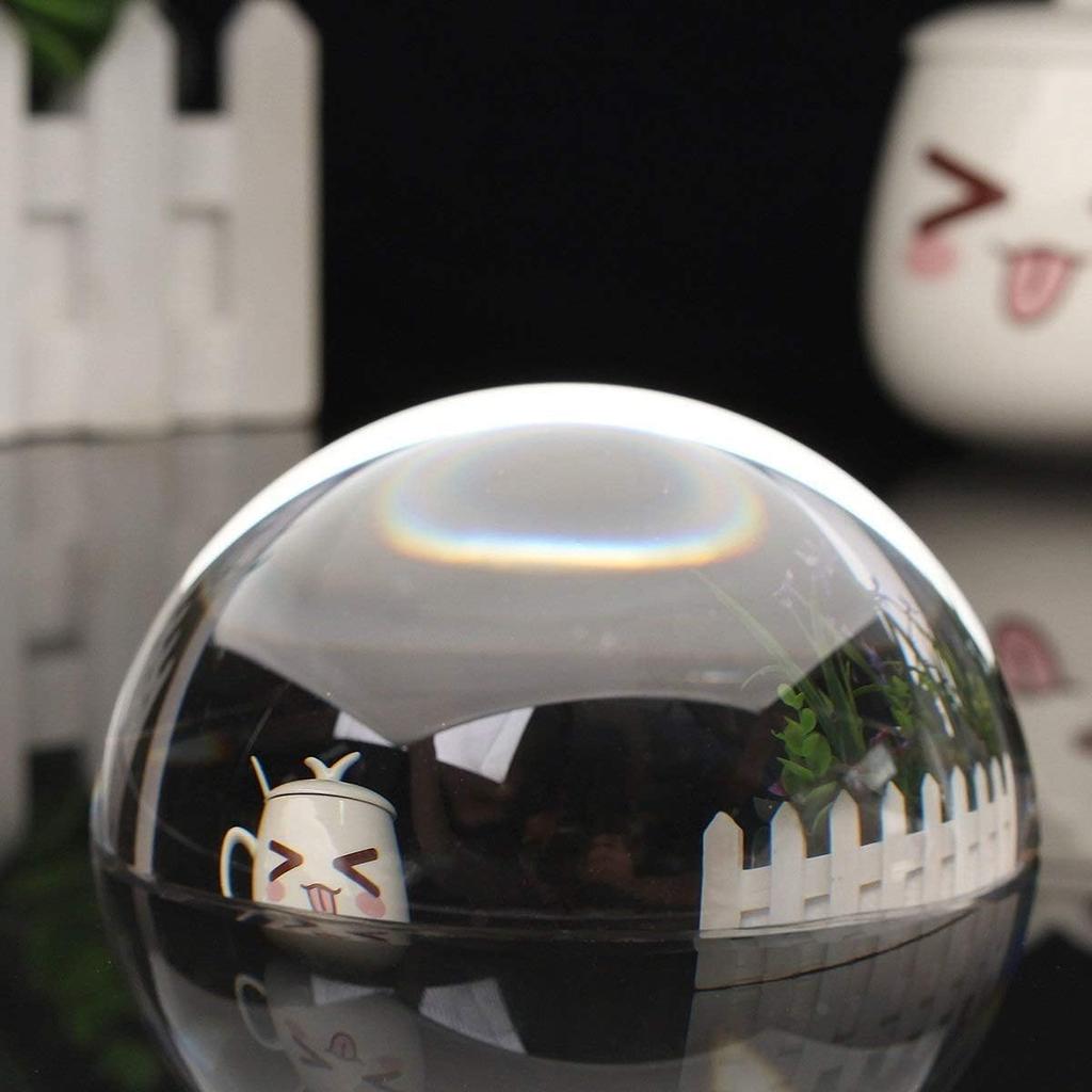 100mm Large Magnifying Glass Dome Paperweight Crystal Hemisphere Magnifier Reading Aid